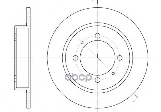 Диск тормозной Road house арт. 644700