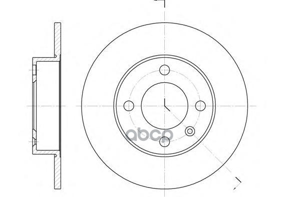 Диск Тормозной Road house арт. 661600