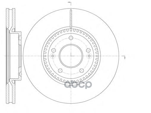 Диск Торм. Hyundai Sonata V 05- Road house арт. 698810