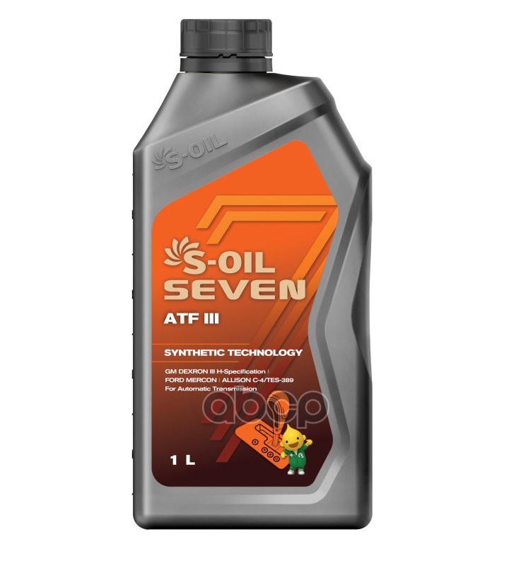 Масто Трансмисионное S-Oil 7 Atf Iii (1Л) E107993 S-Oil арт. E107993