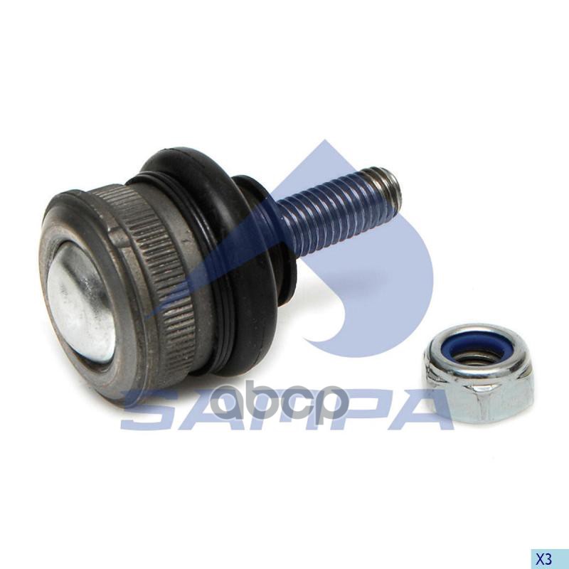 Р/К Наконечника Тяги Кпп Шаровой Шарнир Scania P/R/4 SAMPA арт. 097.165-01