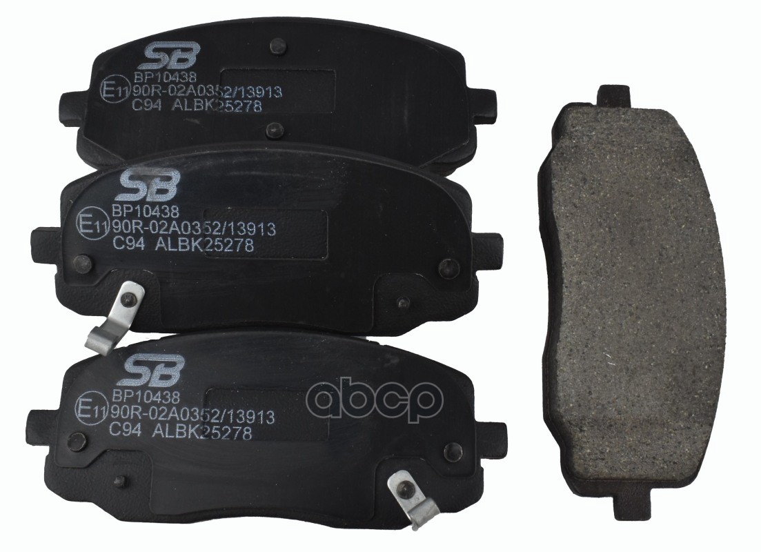 Колодки тормозные дисковые передние SB Nagamochi арт. BP10438