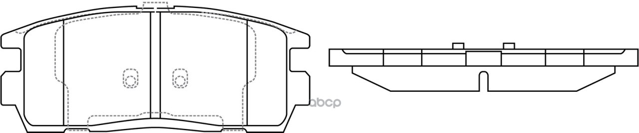 Колодки тормозные дисковые задние SB Nagamochi арт. BP10479