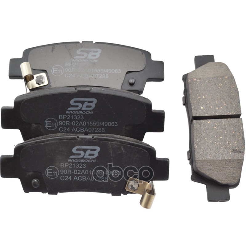 Колодки тормозные дисковые задние SB Nagamochi арт. BP21323