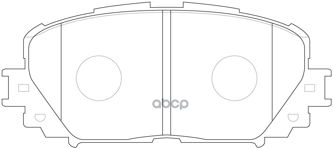 Колодки Тормозные Дисковые Передние К-Т Toyota Vitz 1.0 2006 - По Наст. Время  Toyota Vitz 1.0 2005 SB Nagamochi арт. bp21518