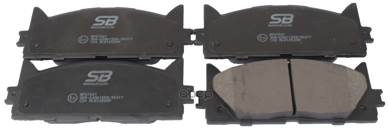 Колодки тормозные дисковые передние SB Nagamochi арт. BP21521