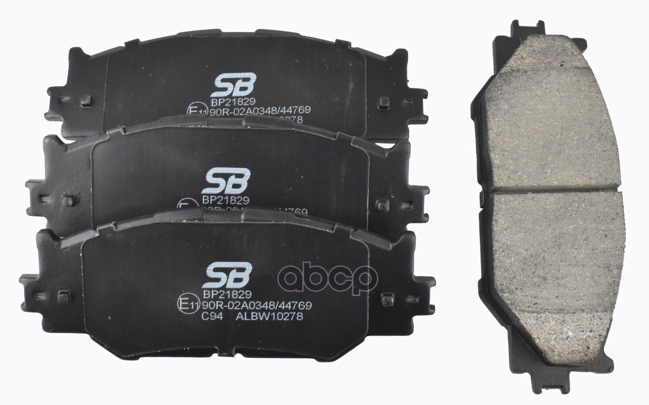 Колодки тормозные дисковые передние SB Nagamochi арт. BP21829