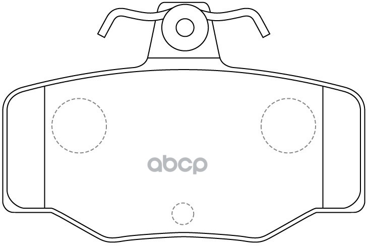 Колодки тормозные задние (NISSAN ALMERA N16, PRIMERA P10-11) BP22214 SB Nagamochi арт. BP22214