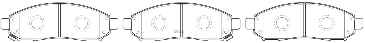 Колодки тормозные дисковые передние SB Nagamochi арт. BP22517