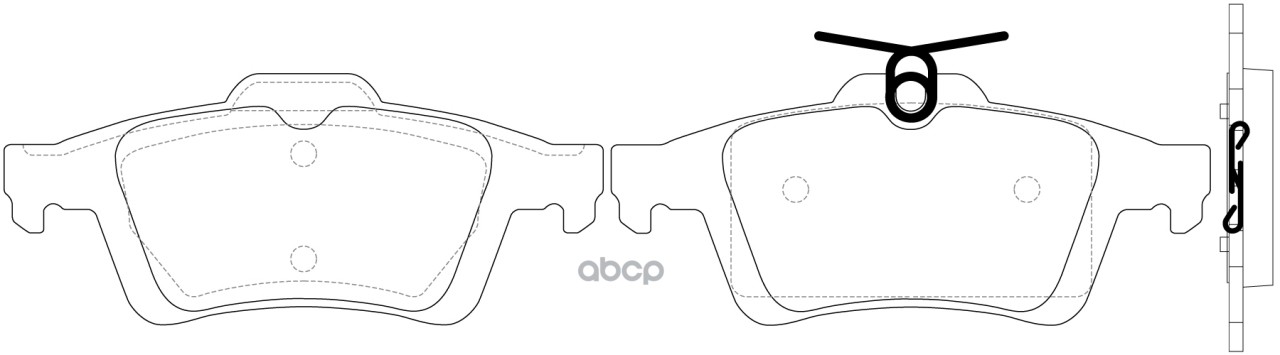Колодки тормозные дисковые задние SB Nagamochi арт. BP22702