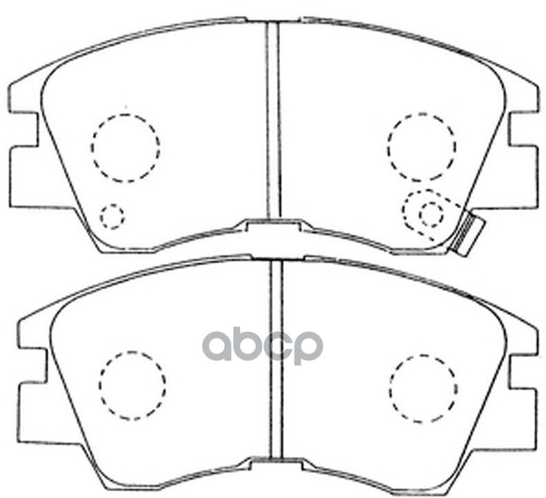 Колодки Тормозные Дисковые К-Т Mitsubishi Delica  Delica Star Wagon  Delica Truck  L200  L300  Pajer SB Nagamochi арт. bp23172