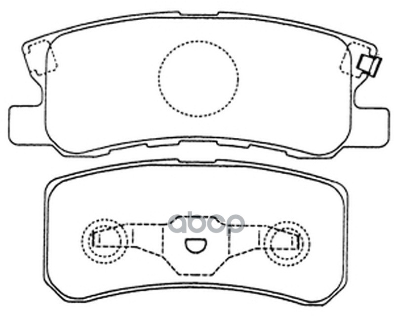 Колодки тормозные дисковые задние SB Nagamochi арт. BP23450
