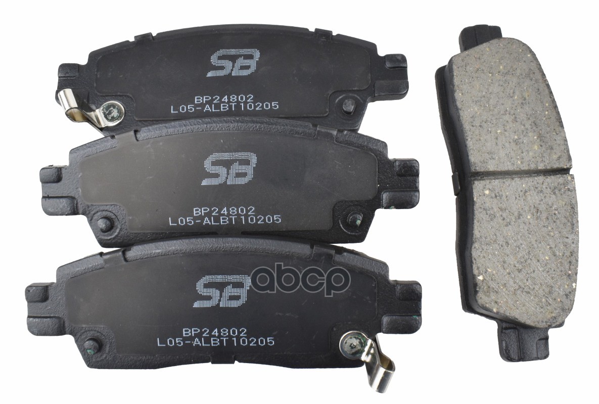 Колодки дисковые CHEVROLET TRAILBLAZER 4.2 2001 - 2008 CHEVROLET TRAILBLAZER 4.2 2005 - 2008 SAAB 9-7X 4.2 2005 - по BP24802 ...