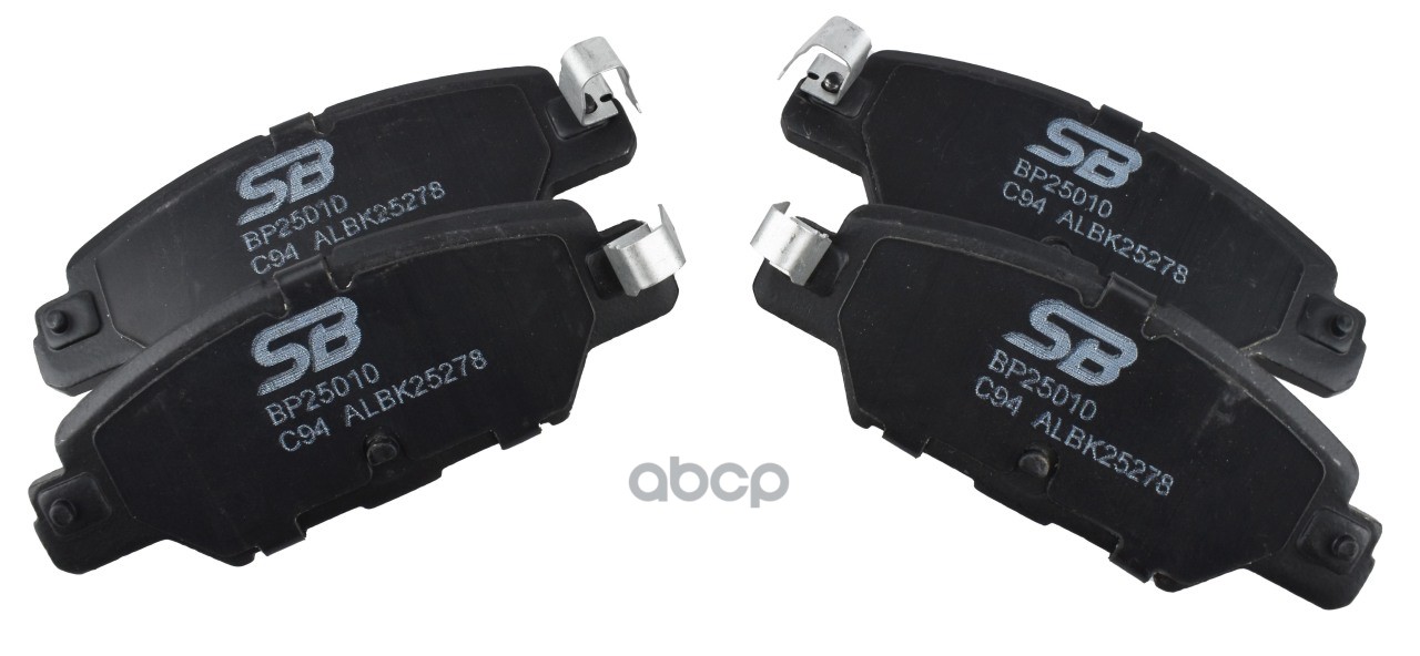 Колодки тормозные дисковые задние SB Nagamochi арт. BP25010