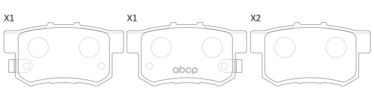 Колодки тормозные дисковые задние SB Nagamochi арт. BP28397