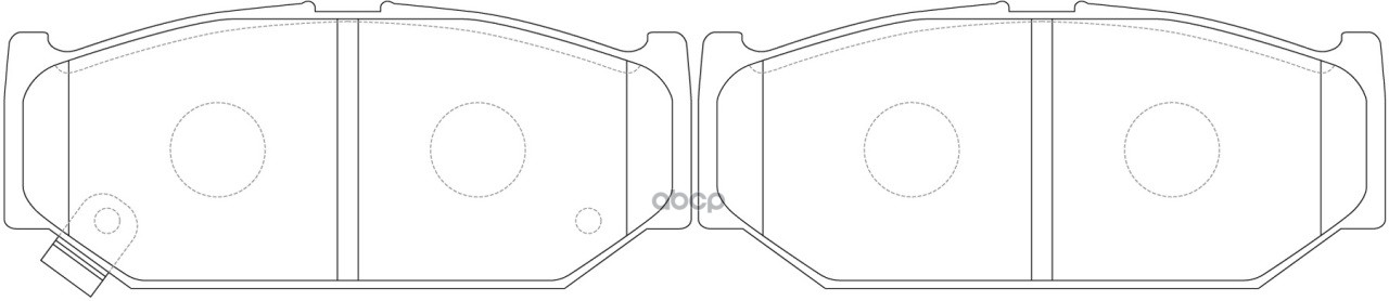 Колодки Дисковые Suzuki Swift 1.6 2006 - По Suzuki Swift 1.6 2012 - По Bp29529 SB Nagamochi арт. BP29529