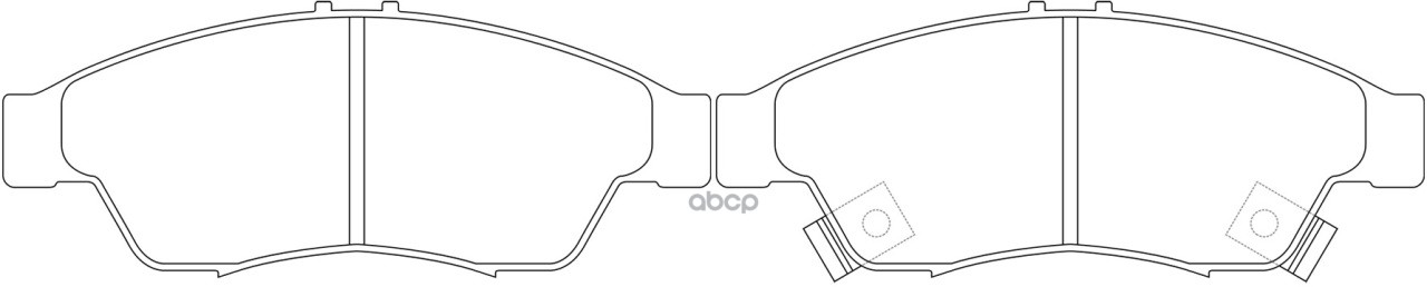 Колодки тормозные дисковые передние SB Nagamochi арт. BP29804