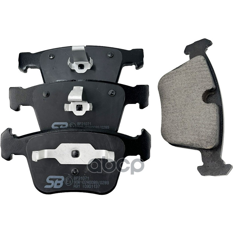 Колодки тормозные дисковые задние SB Nagamochi арт. BP31071