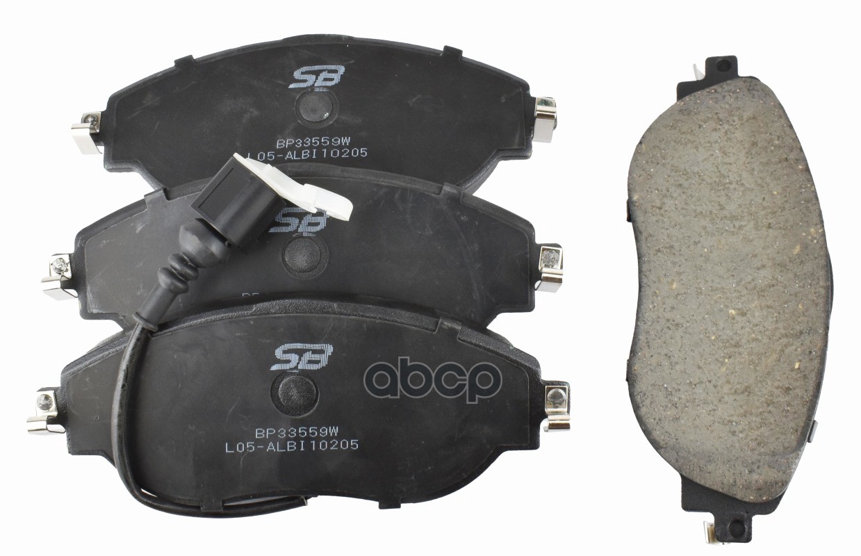 Колодки тормозные дисковые передние (с 1 датчиком износа) SB Nagamochi арт. BP33559W