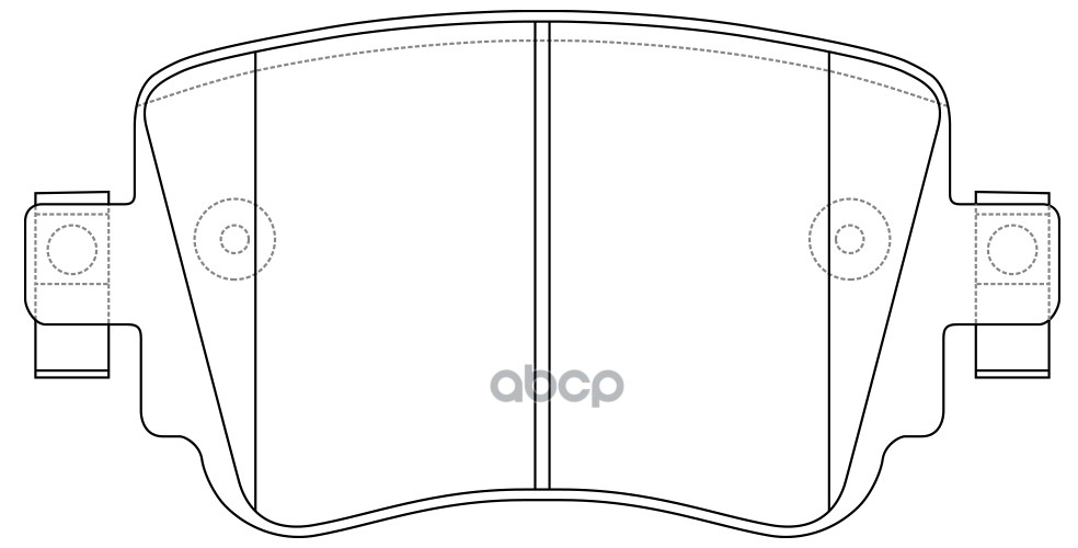 Колодки тормозные задние SKODA OCTAVIA 12- BP33624 SB Nagamochi арт. BP33624