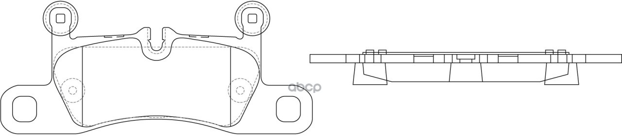 Колодки тормозные дисковые задние SB Nagamochi арт. BP35565
