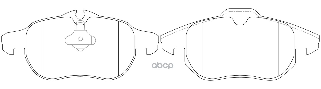 Колодки тормозные передние (OPEL VECTRA C, SAAB 9-3) BP41325 SB Nagamochi арт. BP41325