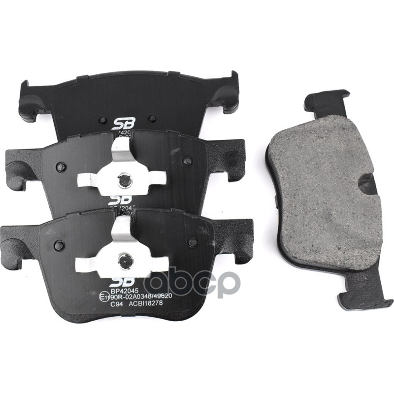 Колодки тормозные дисковые передние SB Nagamochi арт. BP42045