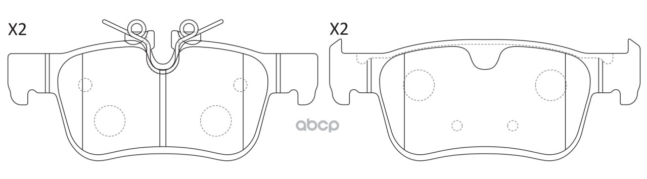 Колодки тормозные дисковые задние SB Nagamochi арт. BP45008