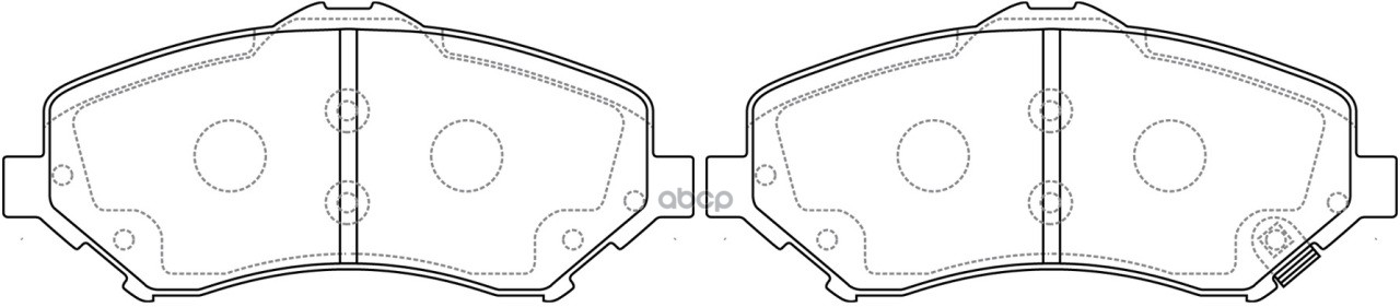Колодки тормозные дисковые передние SB Nagamochi арт. BP53496