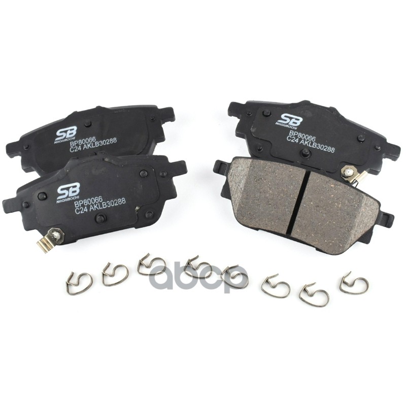 Колодки тормозные дисковые к-т Haval_Big Dog DaGou CC6460AZ (2020-...)/Dargo CC6460 (2022-...)/F7 II SB Nagamochi арт. bp80066