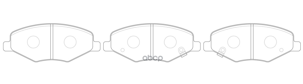Колодки тормозные дисковые передние SB Nagamochi арт. BP81503