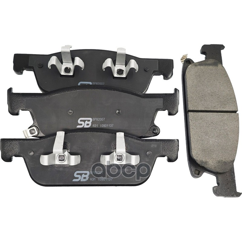 Колодки тормозные дисковые к-т Gac_GN8 GM8 (2017-...)/GS8 J2F5 (2016-2023)/Trumpchi GS8 GS8 (2021-.. SB Nagamochi арт. bp82007