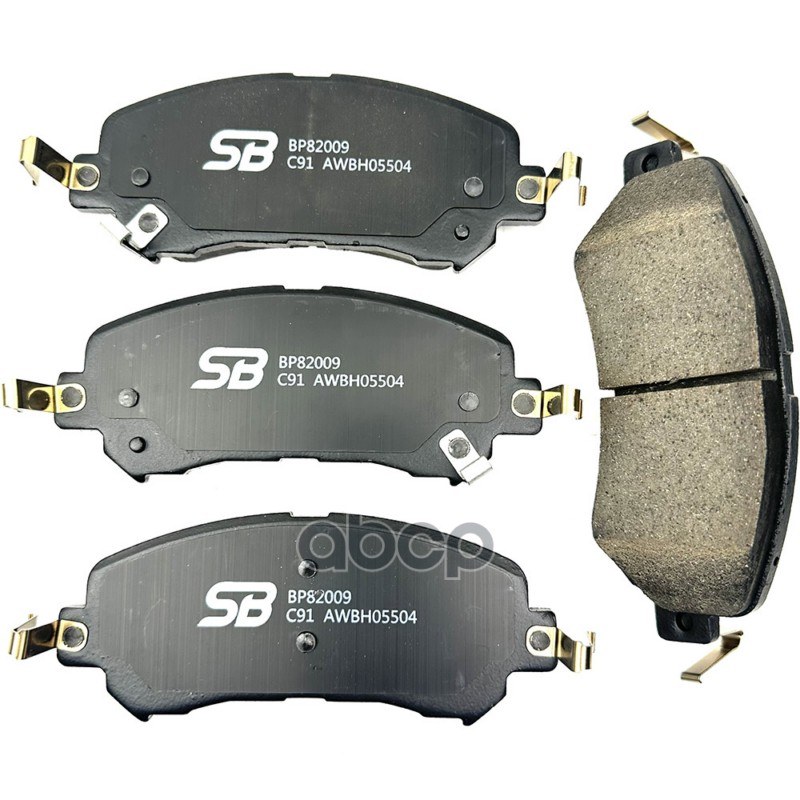 Колодки тормозные дисковые передние SB Nagamochi арт. BP82009