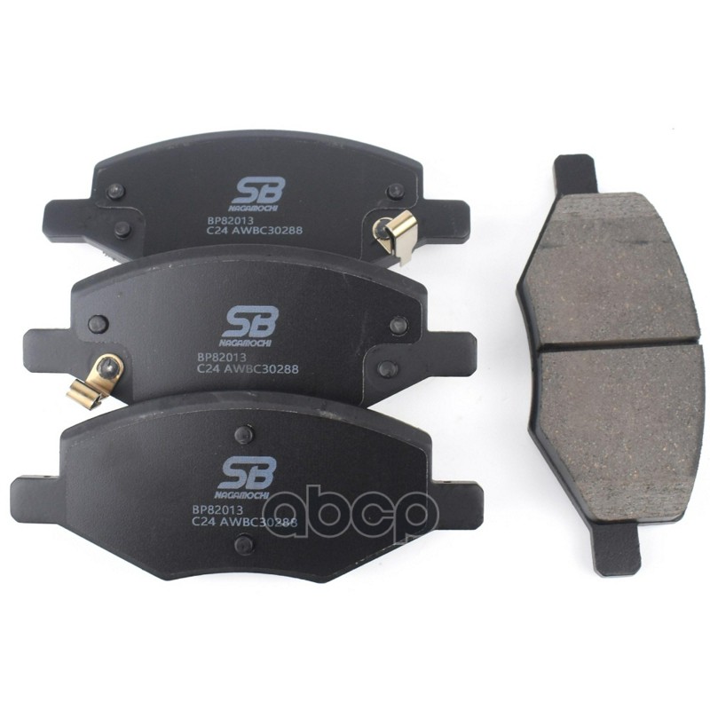 Колодки тормозные дисковые к-т Changan_Alsvin B511 (2018-...) SB Nagamochi арт. bp82013