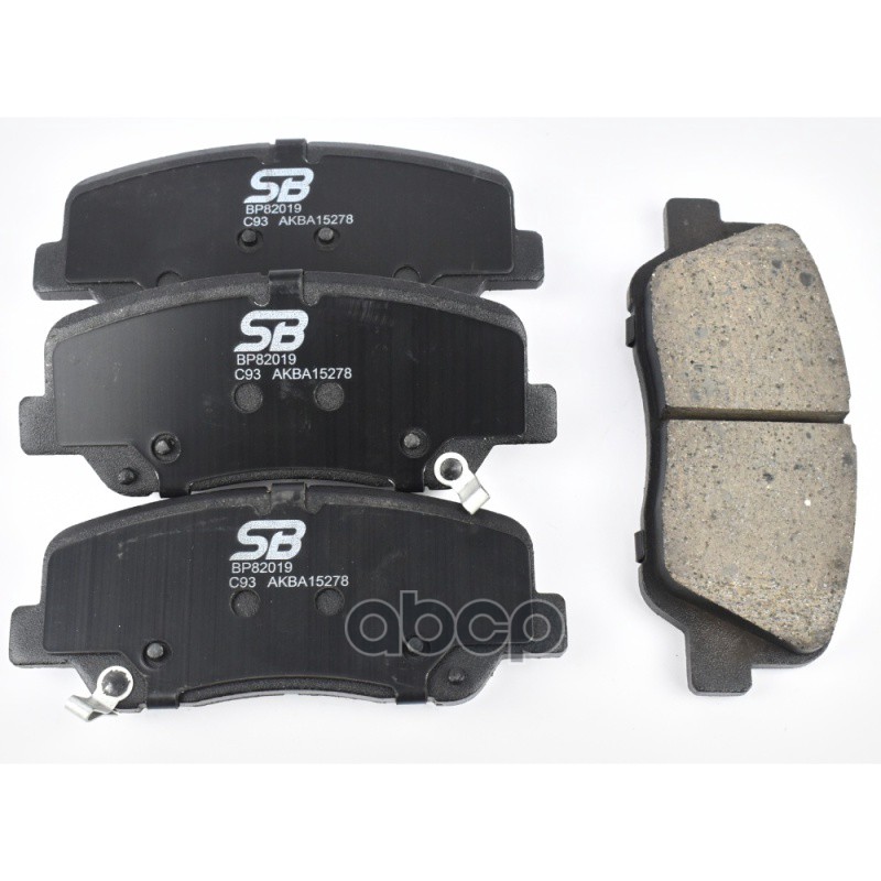 Колодки тормозные дисковые передние SB Nagamochi арт. BP82019