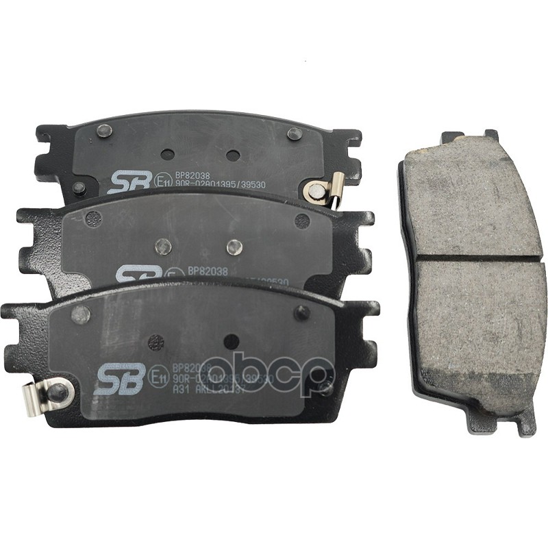 Колодки тормозные дисковые к-т JETTA VA7  VS5  VS7 SB Nagamochi арт. bp82038