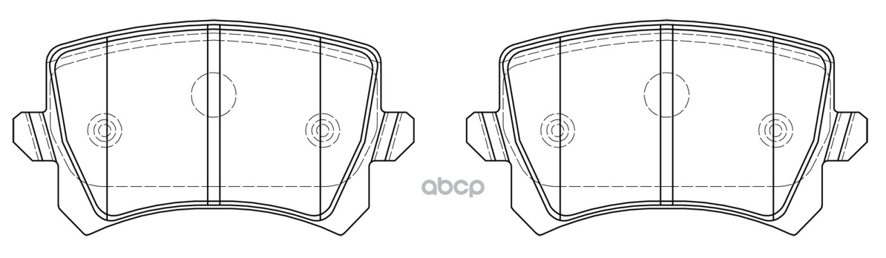 Колодки тормозные дисковые задние к-т HAVAL F7 SB Nagamochi арт. bp83006