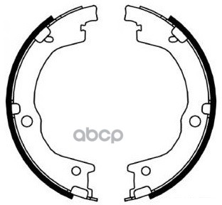Колодки тормозные барабанные задние SB Nagamochi арт. BS11005