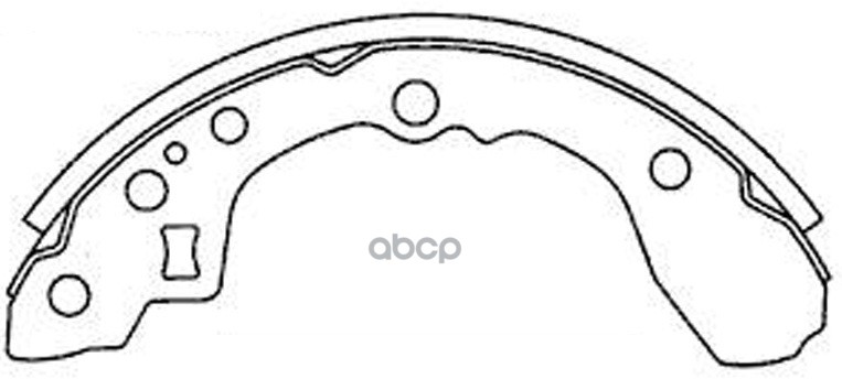 Колодки тормозные барабанные SB Nagamochi арт. BS13161