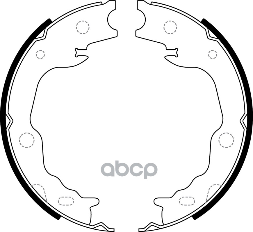 Колодки тормозные барабанные задние к-т LEXUS   ES200 07.15~06.18  LEXUS   »   ES300H 06.12~07.15  L SB Nagamochi арт. bs21011