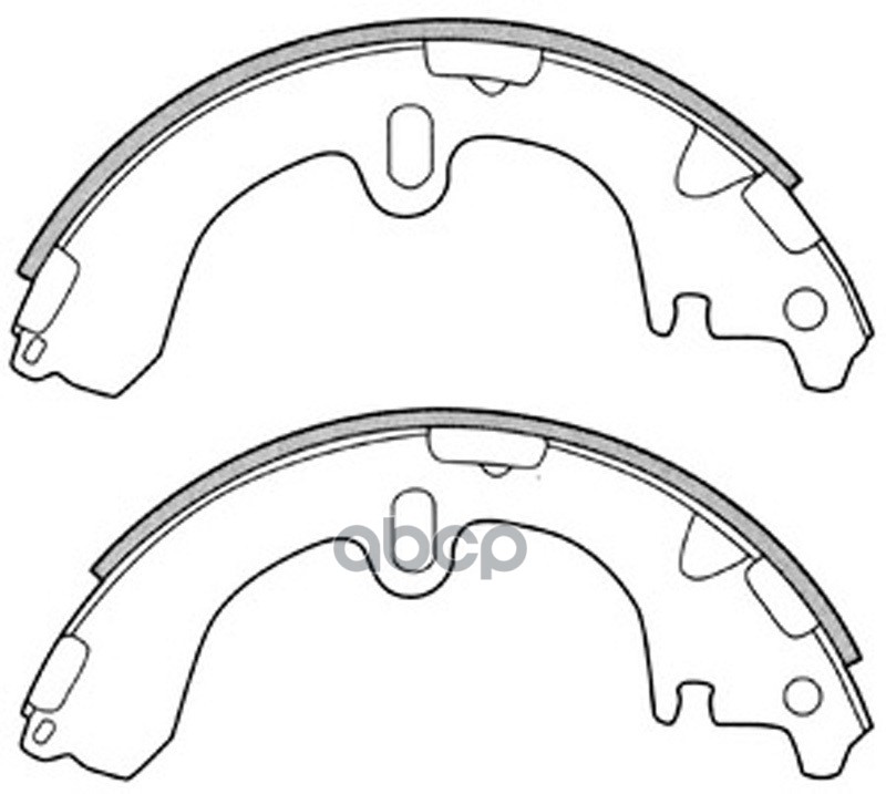 Колодки тормозные барабанные задние SB Nagamochi арт. BS21285