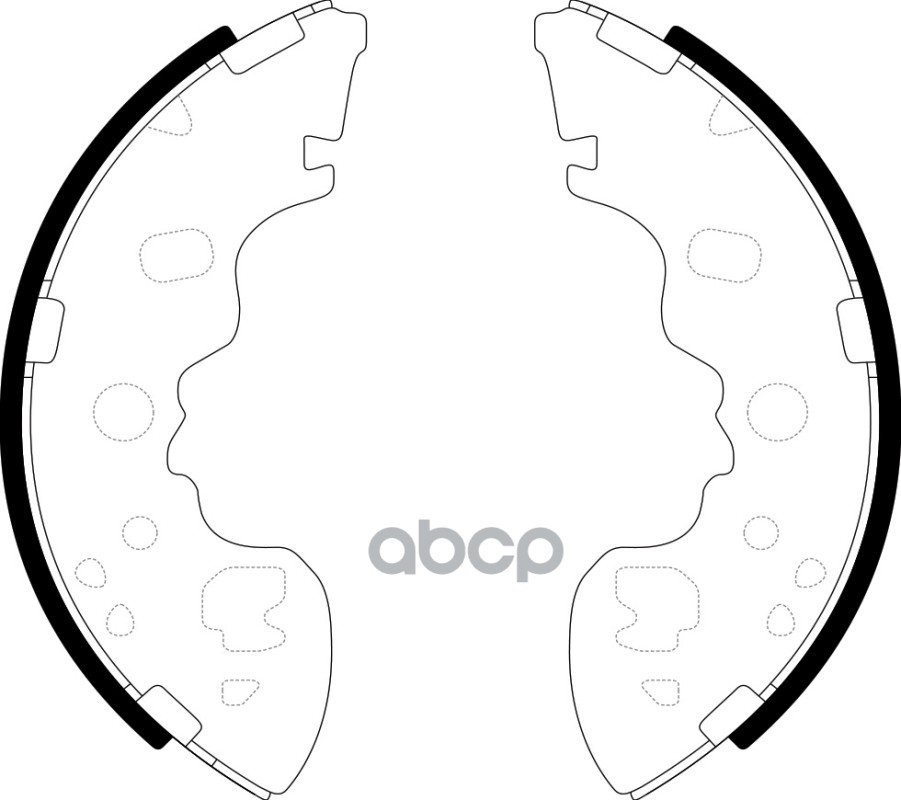 Колодки Тормозные Барабанные Bs25426 SB Nagamochi арт. BS25426