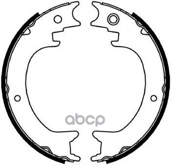 Колодки барабанные LEXUS RX 3.5 2008 - 2015 LEXUS RX 3.5 2008 - 2012 LEXUS RX 2.7 2008 - 2015 BS27651 SB Nagamochi арт. BS27651