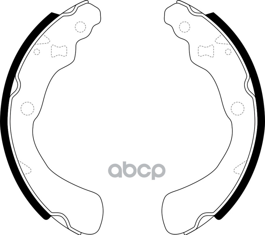 Колодки тормозные барабанные задние SB Nagamochi арт. BS28528