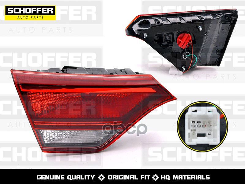 Фонарь В Крышку Багажника Левый Kia Rio (Iv Рестайлинг 2020 - Н.в.) Schoffer Shf15110 SCHOFFER арт. SHF15110