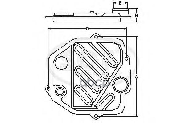 Прокладка Поддона Акпп SCT арт. SG1011