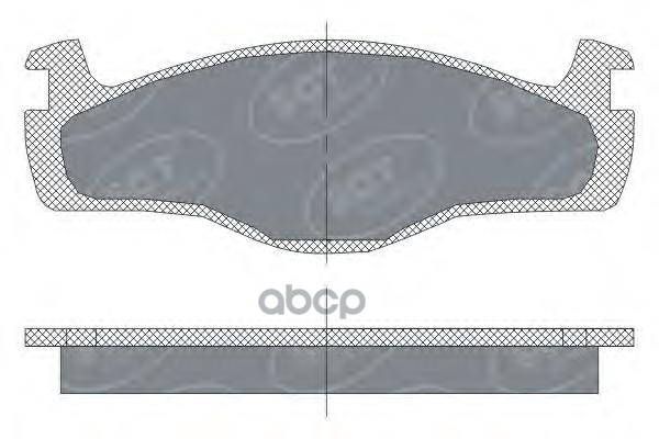 Колод. Торм.задн. Vw Golf I/Ii/Iii 85-99/Vento SCT арт. sp115