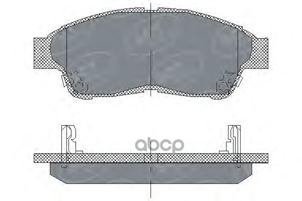 Колод. Торм.задн. Toyota Rav 4 I 94-00/Corolla (E10) 92-97/C SCT арт. sp134
