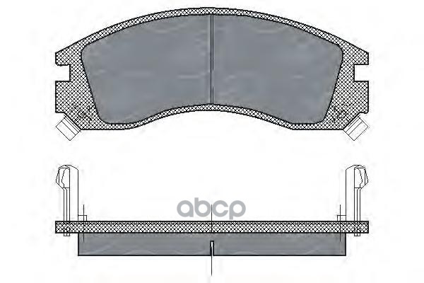 колод. торм.задн. MITS OUTLANDER 07-/PAJERO 00-06/CITROEN C- SCT арт. sp171