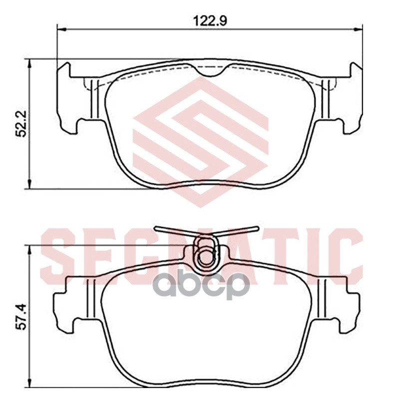 Деталь Sgbp2736 SEGMATIC арт. SGBP2736